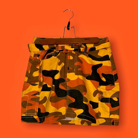 kreamy Dresses & Skirts - SOLD•• Camo skirt